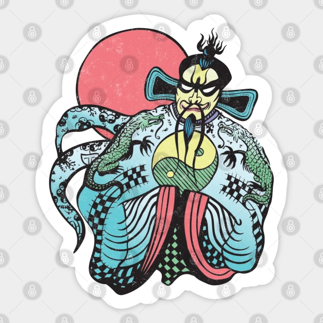 Big Trouble in Little China Sticker by Vector-Planet